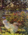 Alice Hoschede im Garten Claude Monet
